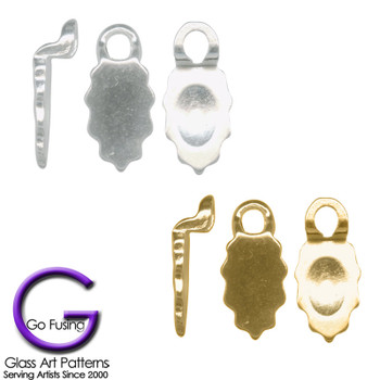 Go Fusing  Earring Back Mechanical Grip Gold Plated