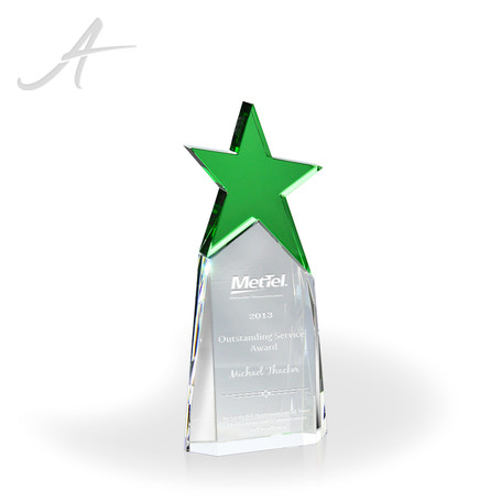 Capital Crystal Star Award (Green)