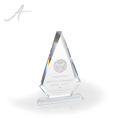 Monde Diamond Glass Awards - Angled