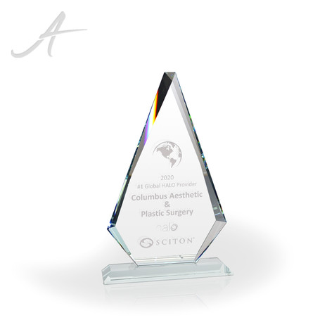 Monde Diamond Glass Awards - Angled