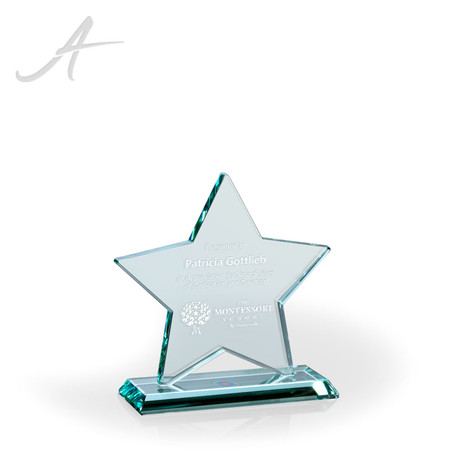 Jade Glass Star Awards Medium