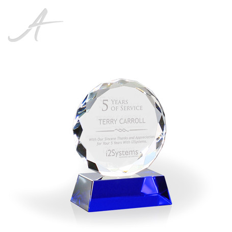 Sapphire Gemini Crystal Awards Medium