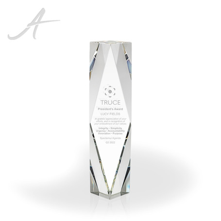 Premier Crystal Tower Award Medium