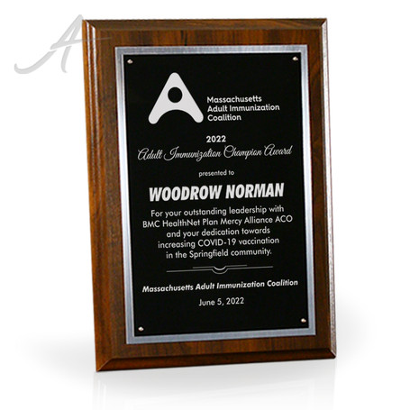 Grant Award Plaques 12 x 15 Vertical