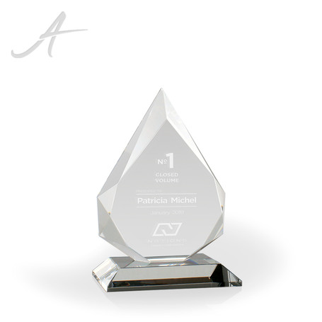 Alexander Crystal Award Small Front