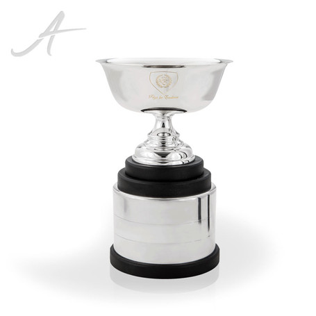 Ace Mini Stacked Silver Trophy Cup Award