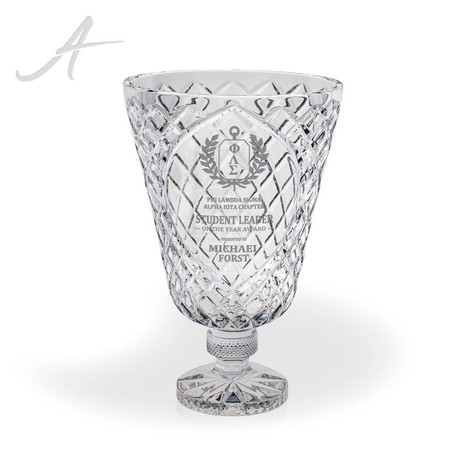 Antonin Crystal Trophy Bowl Front