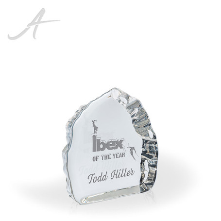 Arctic Crystal Rock Award Angled