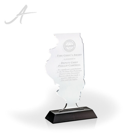 Great State of Illinois Acrylic Award