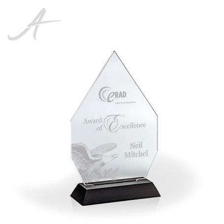 Royal Diamond Acrylic Award - Engraved