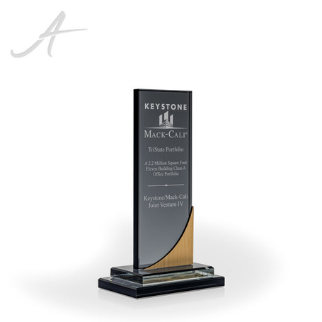 Smoke Glass Tower Award - Medium