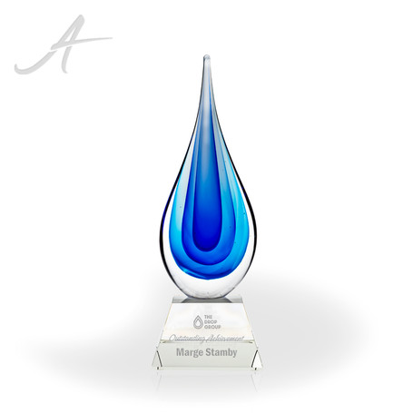 Elston Art Glass Awards - Pyramid Base