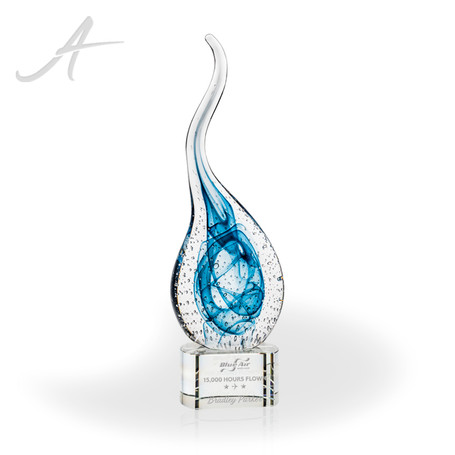 Milton Art Glass Awards - Clear