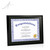 Onyx Black Glass Certificate Holder C