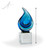 Pulse II Art Glass Award Height