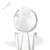 Optic Crystal Globe Trophy close up