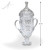 Rank Crystal Handled Trophy Cup Height