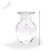 Delilah Crystal Vase Small height