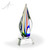 Candy Stripe Art Glass Award - Turned