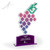 Your Brand Custom Cutout Acrylic Award - Grapes for Harvest