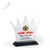 Crown Shaped Acrylic Award - UV Printed