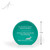 Myst Teal Disc Recycled Glass Award - Medium with Measurement