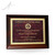 York Plaque with Ruby Plate Large - Horizontal