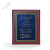 Classique Mahogany Finish Award Plaque - 8 x10 - Front