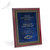 Classique Mahogany Finish Award Plaque - 9 x12