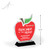 Apple Acrylic Award - UV Print - Height