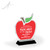 Apple Acrylic Award - UV Print - New York