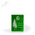 Congo Emerald Vertical Wedge Recycled Glass Award - Front