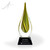 Linden Art Glass Flame Front