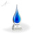 Elston Art Glass Awards - Pyramid Base Angle