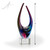 Reaching Art Glass Award - Clear Base Height