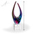 Reaching Art Glass Award - Clear Cube Base Height