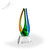Owen Art Glass Award - Clear Pyramid Base