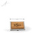 Ashton Metal & Wood Business Card Holder Monogram width