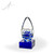 Halsted Art Glass Egg Award - Blue Base Side