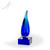 Elaine Art Glass Award - Blue Side