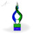 Delphia Art Glass Award - Blue/Green Base front