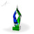 Delphia Art Glass Award - Green side