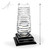 Domo Crystal Vase Award On Base height