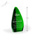 Apogee Emerald Tower Recycled Glass Award height
