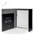 Secretariat Black & Gray Portfolio with Notepad open