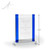 Trellis Crystal Award Blue Height