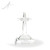 Standing Cut Crystal Cross