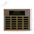 Briarwood Walnut Horizontal Plaque - With Measurement