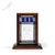 Art Nouveau 8" Stained Glass Award-Blue - Front