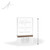 Capri Walnut Accent 4x7 Award height